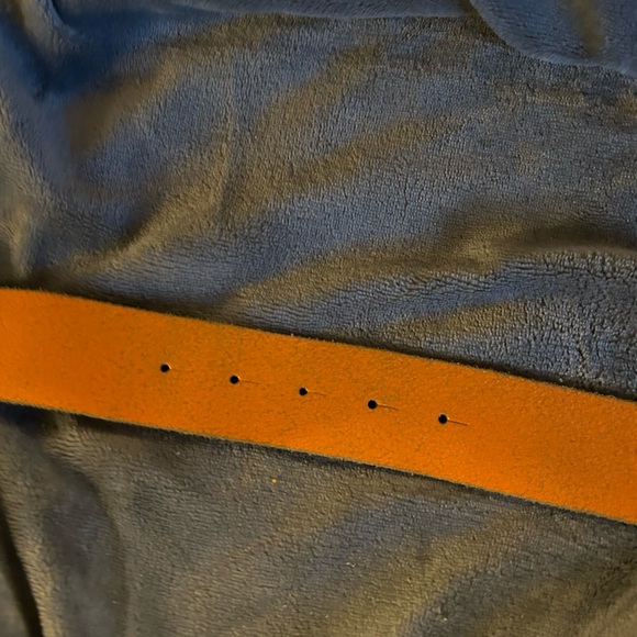 NWT Buffalo Retro Style Belt. Size XL. Orange Leather - Picture 4 of 10